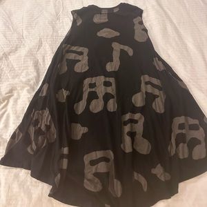 Nununu 360 musical note dress